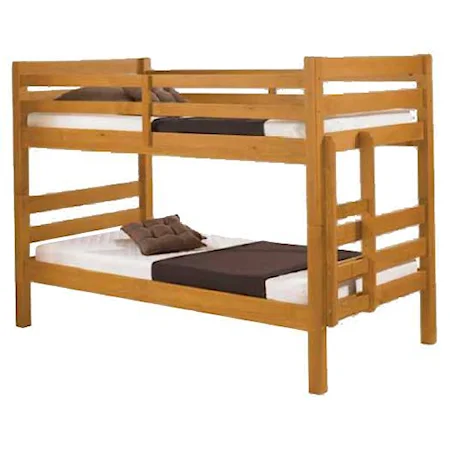 Twin Over Twin Youth Bunk Bed